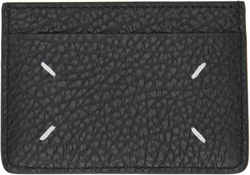 Держатель для карточек «Четыре стежка» Maison Margiela, черный