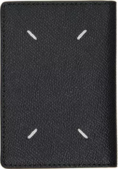 Держатель для карточек «Четыре стежка» Maison Margiela, черный