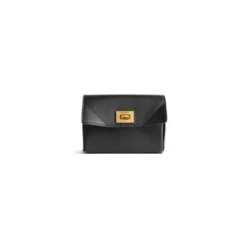 Держатель для карточек Rodeo Flap BALENCIAGA, черный