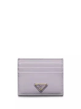 Держатель для карточек с логотипом Prada, фиолетовый