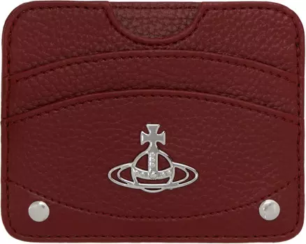 Держатель для карточек в форме полумесяца Vivienne Westwood, красный