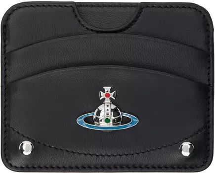 Держатель для карточек в форме полумесяца Vivienne Westwood, черный