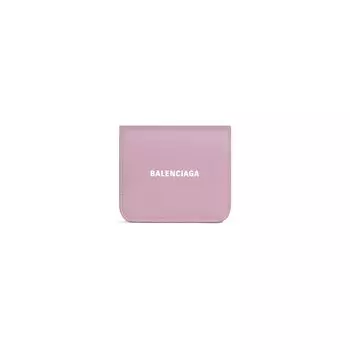 Держатель для монет и карт с клапаном BALENCIAGA, розовый