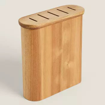 Держатель для ножей Zara Home Wooden With Handle, светло-коричневый