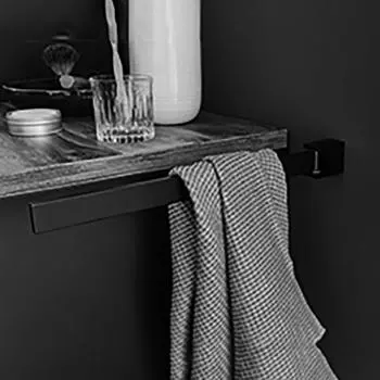Держатель для полотенца Novel, черный
