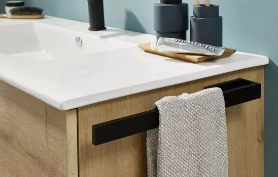 Держатель для полотенца Novel, черный