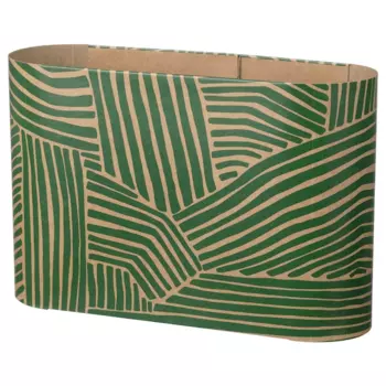 Держатель для салфеток Ikea Nabbfisk Paper, 15x22 см, зеленый/светло-коричневый