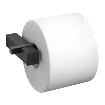 Держатель для туалетной бумаги Carvo Zack без крышки, черный