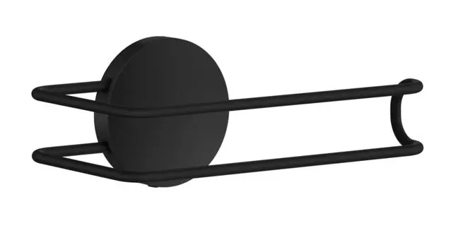 Держатель для туалетной бумаги, черный