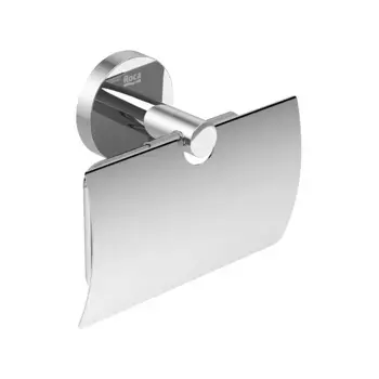 Держатель для туалетной бумаги Compas Roca с крышкой, хром