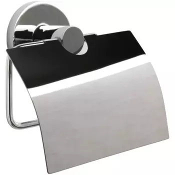 Держатель для туалетной бумаги Sanotechnik «MARTINS», подходит для приклеивания и сверления, цвет chromfarben