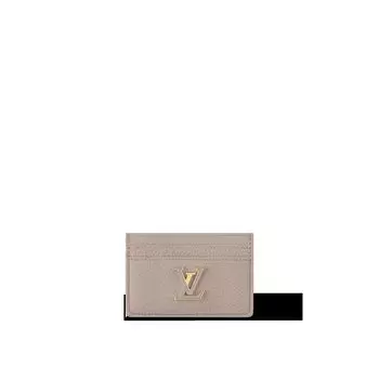 Держатель карты Capucines Louis Vuitton, бежевый