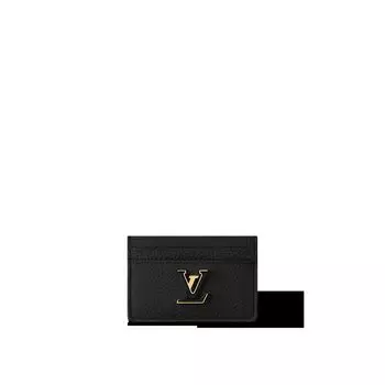 Держатель карты Capucines Louis Vuitton, черный