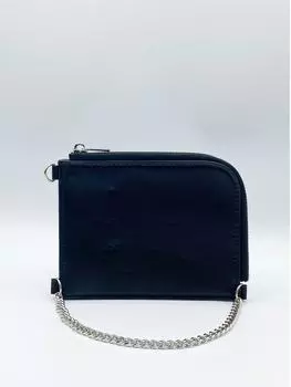 Держатель карты из ПУ с цепочкой SVNX, фиолетовый