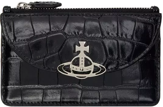 Держатель карты «Полумесяц» Vivienne Westwood, черный