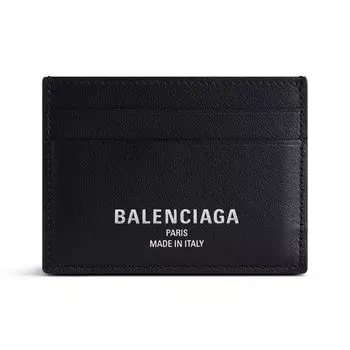 Держатель кредитной карты Balenciaga, черный