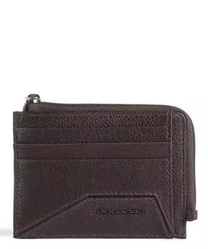 Держатель кредитной карты Rhino RFID из зерненой яловой кожи Piquadro, коричневый
