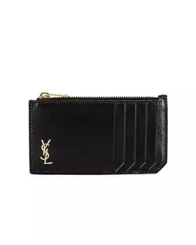 Держатель кредитной карты YSL Saint Laurent, черный