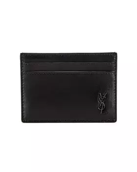 Держатель кредитной карты YSL Saint Laurent, черный