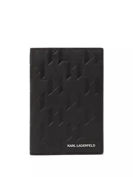 Держатель паспорта K/Loom Karl Lagerfeld, черный