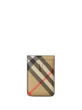 Держатель проверенной карты Burberry, коричневый