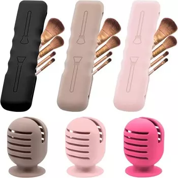 Держатель спонжа для макияжа, силиконовая косметичка, 6 шт inna