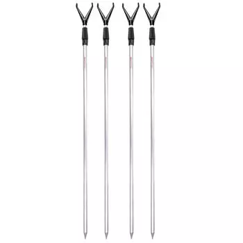 Держатель удилища 'rodhold' | телескопическая подставка для удилища | 135см | Черный ARAPAIMA FISHING EQUIPMENT, черный