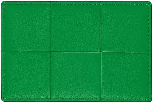 Держатель зеленой кредитной карты Bottega Veneta