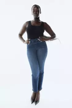 Держись прямо Good American, индиго