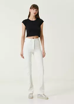 Дерзкие белые женские брюки Dare London