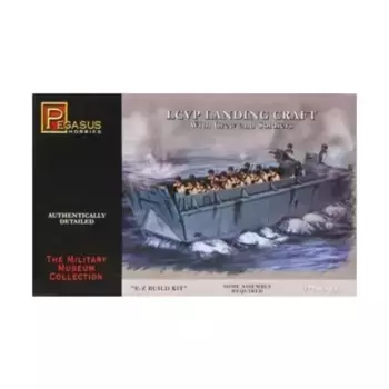 Десантный корабль LCVP с экипажем и солдатами, Military Museum Collection