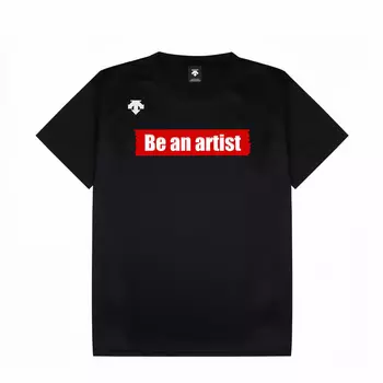 DESCENTE Футболка SharkShock унисекс, черная