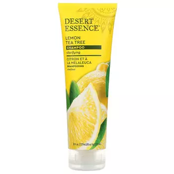 Desert Essence, шампунь, лимон и чайное дерево, 237 мл (8 жидк. унций)