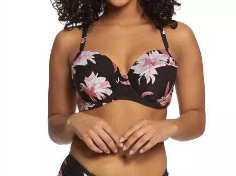 Desert Flower Dd Бюстье Бикини Топ В Черном Seafolly