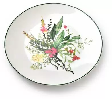 Десертная тарелка идиллика Mondex, зеленый