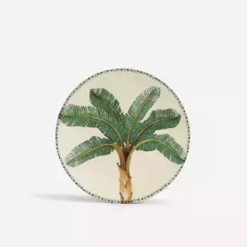 Десертная тарелка Palmier El Corte Ingls, зеленый