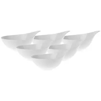 Десертные тарелки flow, 6 шт. Villeroy & Boch, белый