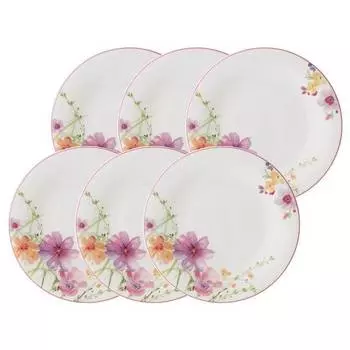 Десертные тарелки mariefleur базовый набор, 6 шт. Villeroy & Boch, мультколор