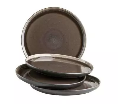 Десертные тарелки ниара (набор из 4 шт.) Mser, черный