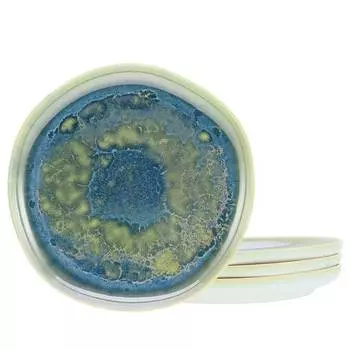 Десертные тарелки yuki набор из 4 шт. Creatable, синий