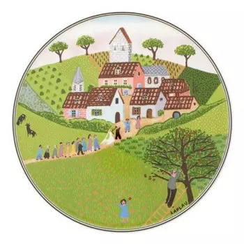 Design Naif - Charm & Breakfast Тарелка для торта круглая 30 см Villeroy & Boch, красочный