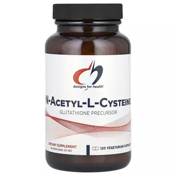Designs For Health, N-Acetyl-L-Cysteine, 900 mg , 120 Vegetarian Capsules