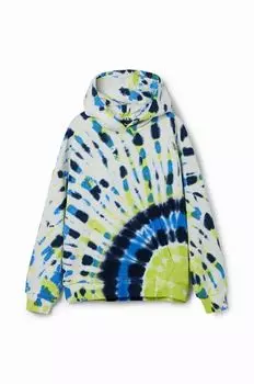 Desigual Детская хлопковая толстовка, синий