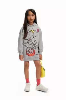 Desigual Платье для девочки МИННИ МАУС, серый