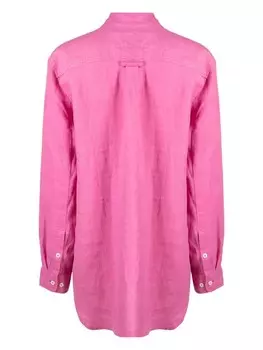 Desmond & Dempsey ночная рубашка с длинными рукавами, розовый