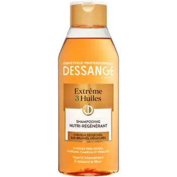 Dessange Professional Hair Luxury Extreme 3 Huiles сильно регенерирующий шампунь для волос с 3 маслами, 250 мл