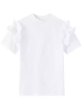 DESTREE футболка Sophie с оборками, белый