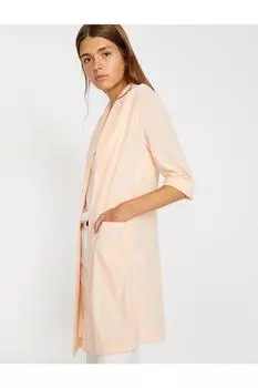 Детальная куртка с карманами Koton, розовый