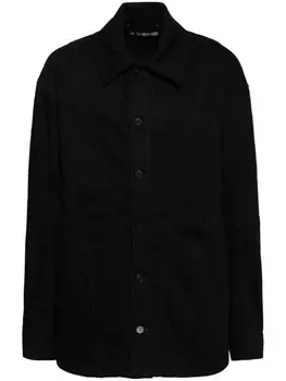 Детали корсета джинсовая куртка LGN LOUIS GABRIEL NOUCHI, черный