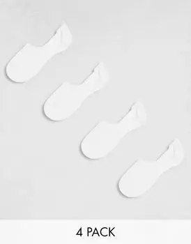 Детали - Набор из 4 пар белых призраков Pieces